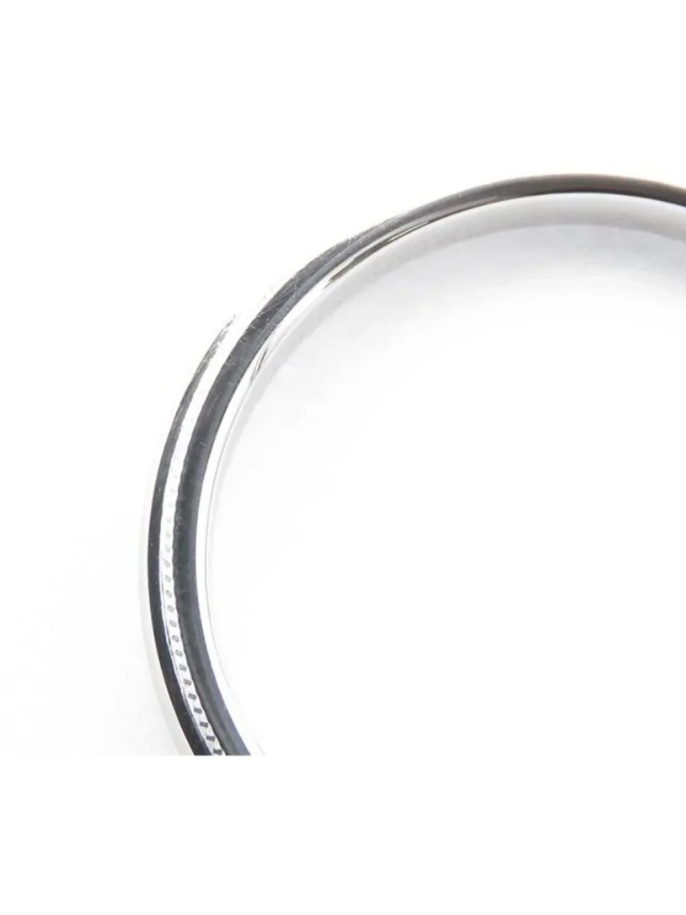 Tiffany & Co Milgrain Band Ring Platinum